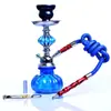 Suministro Transfronterizo de Fábrica de Hookah Árabe Hookah de un Solo Tubo Olla Pequeña de Vidrio Olla para Fumar Hookah Transfronteriza