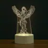 Luz de Noche 3D Transfronteriza Lámpara de Mesita de Noche USB Adornos Lámpara LED de Ahorro de Energía Logo Aniversario Corporativo Regalo Conmemorativo de Graduación