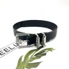 Cinturón de Cuero Estilo Americano Chrome Hearts New Ch Classic Cross Inspirado en Celebridades, Cinturón Personalizado, Cinturón de Cuero Punk Occidental