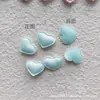 1.7cm Macarrón Tela Estrella Corazón Tela en Relieve Pegatina Decoración Accesorios Ventilador Hecho a Mano DIY Cuenta Manual F331