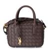 Nova bolsa All-Match GetAway pequena bolsa quadrada feita à mão em couro legítimo, bolsa transversal de ombro feita à mão para mulheres