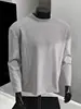 Sudadera estampada de otoño e invierno para hombre, colección primavera/otoño 2025, estilo coreano, nueva, cuello redondo, corte holgado, chic, estilo Hong Kong