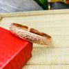 Pulseira de Cobre Aberta Alto Relevo Estilo Étnico Pulseira de Cobre Espessada Joias do Nepal Xizang para Homens e Mulheres Casal
