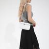 Moda Coreana Bolsa Pequena de Mão 2025 Nova Simples Moderna Elegante Bolsa Quadrada Pequena Textura Casual Transversal Bolsa Pequena Moderna
