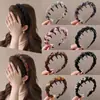 Faixa de cabelo versátil tipo pente Maillard, vintage e sofisticada, não aperta o cabelo, nova faixa de cabelo estilo coreano 2026 para mulheres