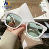 Gafas de Sol de Moda de Verano para Mujer de Alta Gama para Calle con Protección Solar Estuche Gafas de Sol Adelgazantes Anti-ultravioleta para Hombre