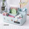 Caja de almacenamiento de escritorio para escritorios de estudiantes, papelería, cosméticos, organizador para dormitorio, estación de trabajo de oficina, estante de almacenamiento multifuncional