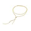 Novo Estilo com Elegante e Estiloso, uma Corrente para Suéter de Corrente Plana Grossa Estilo Cobra Multi-Uso Europeu e Americano para Mulheres, Corrente Simples de Osso de Cobra Deslizante, Atacado da Moda