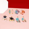 Accesorios de joyería DIY inspiradores para la temporada de graduación, gorra de soltero para no ser.... 1 etiqueta de texto de título, material para llavero colgante