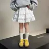 Tutu Elefantito Ropa Infantil Camiseta de Manga Corta para Niñas Verano 2026 Nuevo Estilo Top Falso de Dos Piezas de Media Manga Súper Lindo