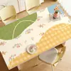 Jogo Americano Minimalista para Mesa de Jantar, Impermeável e à Prova de Óleo, Toalha de Mesa Sem Lavagem, Sensação de Luxo Leve de Alta Qualidade, Jogo Americano Estilo Ins para Mesa de Centro, Protetor de Mesa