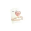 Pinza de pato con forma de corazón dulce de verano estilo coreano, pinza BB hueca suave y simple, pinza para flequillo, pinza lateral, accesorio para el cabello para mujer