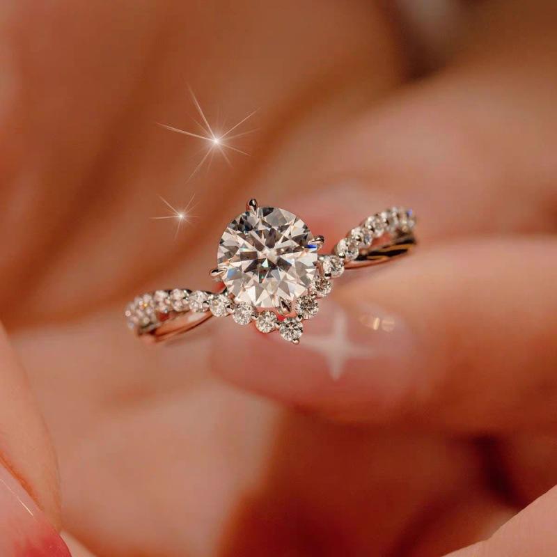 开口可调节婚礼现场结婚情侣戒指_3