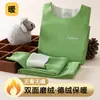 Traje cálido para niños y niñas ropa interior de terciopelo ropa de otoño e invierno para niños grandes niñas y niños engrosado con forro polar