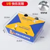 Caja de Empaque para Pollo Frito Lata Toallita Papel de Aluminio Estilo Coreano No Plegable Patas de Pollo A Prueba de Grasa Aislamiento Térmico Caja de Empaque para Llevar Caja de Papel