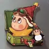 Imán Giratorio para Refrigerador Starman, Decoración Acrílica Creativa Linda de Dibujos Animados de Alta Calidad, Regalo, Estilo Magnético Popular