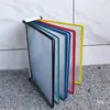 Soporte de Exhibición Magnético de Páginas Abatibles A4 10 Páginas Soporte de Documentos para Montar en Pared Carpeta para Hoja de Instrucciones de Operación de Taller Bolsa Insertable Transparente
