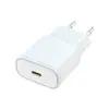 Comercio Electrónico Transfronterizo Pd20W Ultra-Delgado Cabezal de Carga Estándar Europeo Adecuado para Tipo-C Apple 16 Carga Rápida Cargador de Carga Rápida 20W