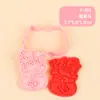 Molde para Galletas 3D con Texto del Año del Caballo Serie de Bendiciones, Molde para Estampar Fondant, Herramienta Realista para Hornear DIY