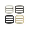 Hebilla de Malla de 1.0 pulgada Hebilla de Cuatro Velocidades Hebilla de Ajuste para Mochila Hebilla Metálica de Malla Accesorios de Ferretería para Equipaje Ancho Interior 2.5cm