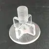 Parafusos com Ventosa de Plástico, Acessórios para Rack de Armazenamento com Adesivo Sem Marcas, Ganchos Adesivos Sem Fivela e Sem Furos, Ganchos de Armazenamento para Parede
