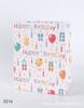 3# Mediano 25 Nueva Bolsa de Papel Kabi Bala a Cuadros de Dibujos Animados Bolsa de Regalo Ropa Cosméticos Bolsa de Cuerda de Mano Bolsa de Compras