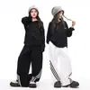 Ropa de Moda Hip-Hop Hiphop para Niños de Street Dance Ropa de Performance para Niñas Jazz Ropa de Moda para Niños Ropa de Performance de Jazz para Niñas
