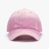 Gorra de Béisbol para Hombre de Verano para Exteriores, Lavada, Desgastada, de Corona Suave, Gorra con Visera Retro Versátil Europea y Americana para Protección Solar de Mujer