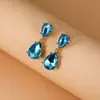 Pendientes Modernos Transfronterizos Estilo Japonés y Coreano Pendientes para Mujer con Forma de Lágrima Retro Venta Directa del Fabricante Original 2026
