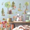 2025 Nuevas Pegatinas de Pared de Plantas Verde Bosque Impermeables y a Prueba de Aceite Pegatinas Decorativas para Habitación Removibles Pegatinas de Pared Transfronterizas