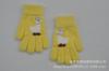 Guantes Gruesos de Punto Forrados de Lana Cálida de Invierno para Niños de 5 a 11 Años, Lindos Guantes de Jacquard de Pato de Piel de Visón de Cristal
