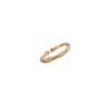 Anillo Mobius para mujer, plata de ley S925, nicho resistente a la decoloración, de alta calidad, ligero, de lujo, con anillo de dedo índice abierto.