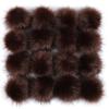Atacado Spot Pompons de Pelo Sintético de Raposa Materiais DIY Bola de Pelúcia Colorida Pingente Bolsa Chapéu Acessórios de Pelo Materiais Auxiliares
