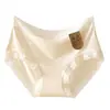 Ropa Interior de Seda Helada de Verano para Mujer de Cintura Media Sin Costuras Pantalones de Máscara de Seda Pantalones Briefs Sexys de Chica Estudiante Japonesa