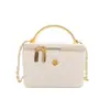 Yuezizhi 2026 principios de otoño nuevo estilo bolso de mano pequeño estilo Chanel, con cadena acolchada para hombro y bandolera, bolso cuadrado pequeño