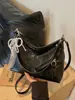 Bolso Retro con Patrón Crackle Transfronterizo para Mujer, Nuevo Bolso de Hombro Elegante de Nicho, Bolso Versátil de Hombro y Cruzado