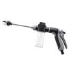 Pistola de Água para Lavagem de Carros com Haste Estendida, Recipiente Metálico para Espuma, Pistola de Água para Enxágue Sanitário, Pistola de Água Pressurizada Doméstica, Bico