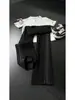 Calça de Moletom Retro Americana com Listra Lateral Masculina Outono Malandro Bonito Alto Padrão Emagrecedora Reta Solta Casual Esportiva Calça Longa