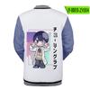 Uniforme de Baseball Estudantil de Manga Longa com Gola Alta, Caimento Solto, Sciencefellinlovesoitriedtoproveit Mais Vendido