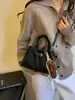 Bolso de Mano Tejido a Mano Estilizado y de Moda Coreano para Mujer 2026 Nuevo Bolso de Mano Tipo Cesta de Verduras Bolso Lindo de un Solo Hombro Cruzado