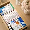 Divisores de Cajones Expandibles Ajustables, Organizador de Plástico Retráctil para Cocina, Tocador, Almacenamiento de Dormitorio