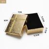 Caja de joyería nacarada con tapa cielo y tierra, caja de regalo 5*8, cartón para empaque de collar y anillo 7*9, caja de empaque para joyería