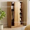 Guarda-roupa para uso doméstico, quarto, porta de correr, montagem fácil, adequado para apartamentos alugados, de madeira, tamanho pequeno, guarda-roupa de armazenamento para crianças