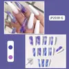 Dicas de Unhas com Pedras de Diamante Mais Vendidas no Tiktok, Arte de Unhas, Adesivos de Unhas Postiças, Unhas Longas Usáveis Feitas à Mão de Alta Qualidade Atacado