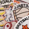 Original logotipo bordado patch da equipe de basquete bordado patch logotipo da equipe acessórios de vestuário acessórios de bagagem adesivos de pano