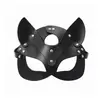 Máscara de Raposa Sexy Sm para Role-Playing Festa de Formatura Máscara para Casal Flerte Sexual Máscara de Maquiagem Acessórios Sexuais Mascarados