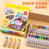 Set de Pasteles al Óleo Deli en Caja de Colores para Estudiantes de Primaria y Niños, Pasteles al Óleo de Colores para Dibujo Artístico Graffiti, Papelería al por Mayor