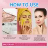 Toallitas Limpiadoras Faciales Exfoliantes con Ácido Kójico y Cúrcuma para Rejuvenecer e Iluminar el Tono de Piel