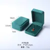 Caja de Terciopelo para Joyería, Caja para Anillos, Caja de Terciopelo para Pendientes, Caja de Empaque, Caja de Empaque para Joyería de Pulseras y Collares, Caja de Joyería