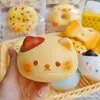 Brinquedo de Comida Simulado Pão Squishy Croissant Brinquedo de Rebote Lento Molhado Macio Decompressão Estudante Brinquedo de Apertar Venda Quente Transfronteiriça